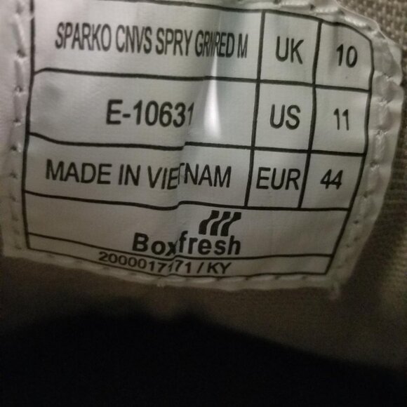 Boxfresh Canvas Shoes | US 11 Mens - Picture 3 of 12